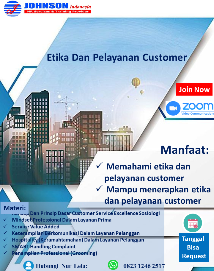 Etika Dan Pelayanan Customer