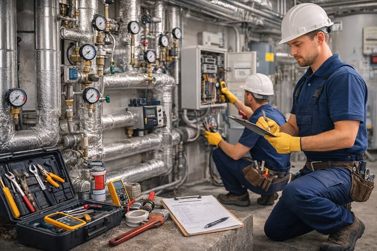 📌 What Happens During a Commercial Plumbing Maintenance Visit_ 🏢